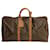 Louis Vuitton Keepall 55 Sac de voyage Toile Marron  ref.1319512