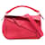 Loewe Red small Anagram Puzzle bag Leather  ref.1319577