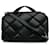 Bottega Veneta Black Maxi Intrecciato Padded Leather Satchel Pony-style calfskin  ref.1319594