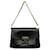 Givenchy Black Small Embossed GV3 Shoulder Bag Leather Pony-style calfskin  ref.1319598