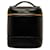 Chanel Black CC Lambskin Vanity Case Leather  ref.1319632