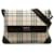 Burberry Brown House Check Crossbody Beige Leather Cloth Pony-style calfskin Cloth  ref.1319639