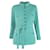 Chanel New CC buttons Cashmere Jacket Turquoise  ref.1319674