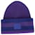 Acne Studios Knitted Striped Beanie in Purple Wool  ref.1319677