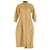 Robe longue chemise Hourglass Jil Sander en coton beige  ref.1319691