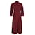 Autre Marque Emilia Wickstead Mock Neck A-Line Maxi Dress in Purple Polyester  ref.1319699