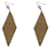 TIFFANY & CO. ELSA PERETTI 18Boucles d'oreilles pendantes en diamant ct 18 or jaune carat Métal Doré  ref.1319726