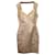 Bandage-Kleid von Herve Leger aus goldener Viskose Strahl Zellulosefaser  ref.1319731