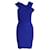 Vestido ajustado asimétrico Roland Mouret en rayón azul Rayo Fibra de celulosa  ref.1319732