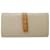 Portafoglio verticale piccolo Loewe in pelle di vitello a grana morbida beige  ref.1319741