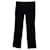 Gucci strahlen diese Hosen zeitlosen Luxus und Eleganz aus Schwarz Samt  ref.1319762