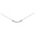 Tiffany & Co 18Collier avec pendentif Micro T Smile en or k et topaze Métal  ref.1319784