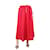 Joseph Red silk elasticated skirt - size UK 10  ref.1319832
