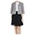Chanel Chaqueta de tweed en blanco y negro - talla UK 10 Viscosa  ref.1319853
