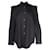 Comme Des Garcons Camicia nera con spalle oversize Nero Cotone  ref.1319855