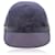Hermès Cappello in misto cotone-seta con parte superiore piatta Blu navy  ref.1319874
