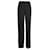 Hermès Pantaloni dritti grigio scuro Lana  ref.1319900
