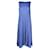Pleats Please Vestido plisado azul aciano Poliéster  ref.1319905