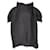 Issey Miyake Haut oversize noir plissé à col roulé Polyester  ref.1319908