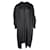 Pleats Please Black Pleated Oversized Coat Polyester  ref.1319914