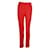 Pleats Please Pantalon plissé rouge Polyester  ref.1319918