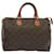 Louis Vuitton Speedy 30 Brown Cloth  ref.1319975