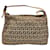 Fendi Zucchino Mamma Baguette Handbag Brown Cloth  ref.1320052