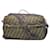 Fendi Zucchino Duffel Travel Boston Bag Brown Cloth  ref.1320074