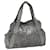 CHANEL Unlimited Tote Bag Lona Revestida Prata CC Auth bs13032  ref.1320208