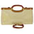 LOUIS VUITTON Monogram Vernis Roxbury Drive Hand Bag Perle M91374 LV Auth 47721 Patent leather  ref.1320230