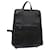 SAINT LAURENT Cassandra Backpack PVC Leather Black Auth 68215  ref.1320248