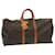 Louis Vuitton Monograma Keepall 55 Boston Bag M41424 Autenticação de LV 68768 Lona  ref.1320261