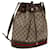 GUCCI GG Supreme Web Sherry Line Shoulder Bag PVC Beige Red 40 02 085 auth 69330  ref.1320276