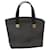 Céline CELINE Macadam Canvas Hand Bag PVC Black Auth 69372  ref.1320279