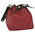 LOUIS VUITTON Epi Petit Noe Shoulder Bag bicolor Black Red M44172 LV Auth 63243 Leather  ref.1320300