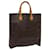 LOUIS VUITTON Monogram Sac Plat Hand Bag M51140 LV Auth yk10015 Cloth  ref.1320305
