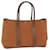 Hermès HERMES Garden Party PM Hand Bag Canvas Brown Auth bs11658 Cloth  ref.1320312