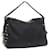 MCM Vicetos Logogram Studs Shoulder Bag PVC Leather Black Auth fm2976  ref.1320325