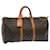 Louis Vuitton-Monogramm Keepall 50 Boston Bag M.41426 LV Auth 68764 Leinwand  ref.1320368