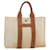 Hermès HERMES Sac Arne PM Hand Bag Canvas Beige Auth bs12723 Cloth  ref.1320377