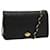BALLY Quilted Chain Shoulder Bag Leather Black Auth am5980  ref.1320382