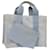 Hermès HERMES Bora Bora PM Tote Bag Toile Bleu Clair Auth 55452  ref.1320415
