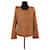 Isabel Marant Etoile Leather coat Brown  ref.1320435