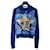 Dior 3K$ New Embroidered Cashmere Jumper Blue  ref.1320443