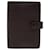 Louis Vuitton Agenda Cover Black Leather  ref.1320459
