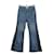 Chloé Bootcut-Jeans aus Baumwolle Blau  ref.1320487