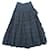 Autre Marque 1990s Anna Molinari long ruffled skirt Cotton  ref.1320582