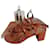 Valentino Garavani Spartans Brown Camel Leather  ref.1320683