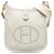 Hermès White Clemence Evelyne TPM Leather Pony-style calfskin  ref.1320701