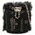 Chanel Mini cubo de mezclilla negro con cadena Juan Paño  ref.1320715